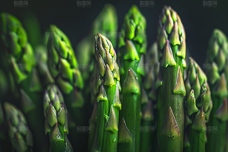 芦笋蔬菜自然摄影图