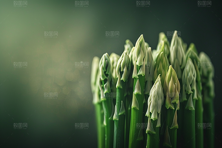芦笋自然食材摄影图