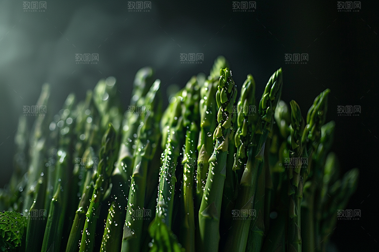 芦笋自然蔬菜摄影图