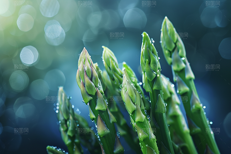 芦笋抗癌健康食品摄影图