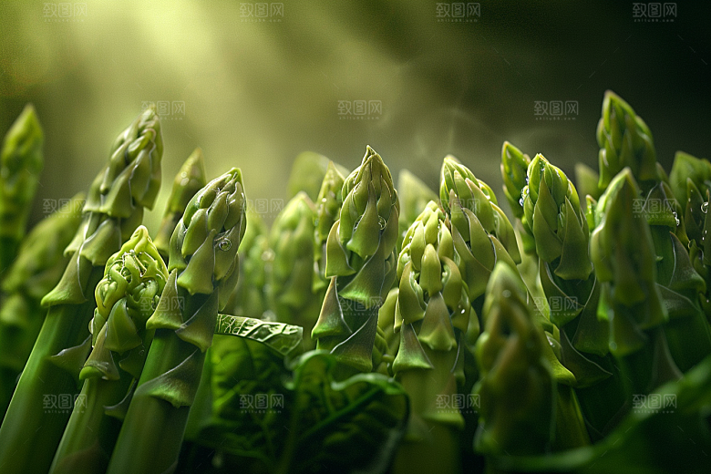 芦笋食材轻食摄影图