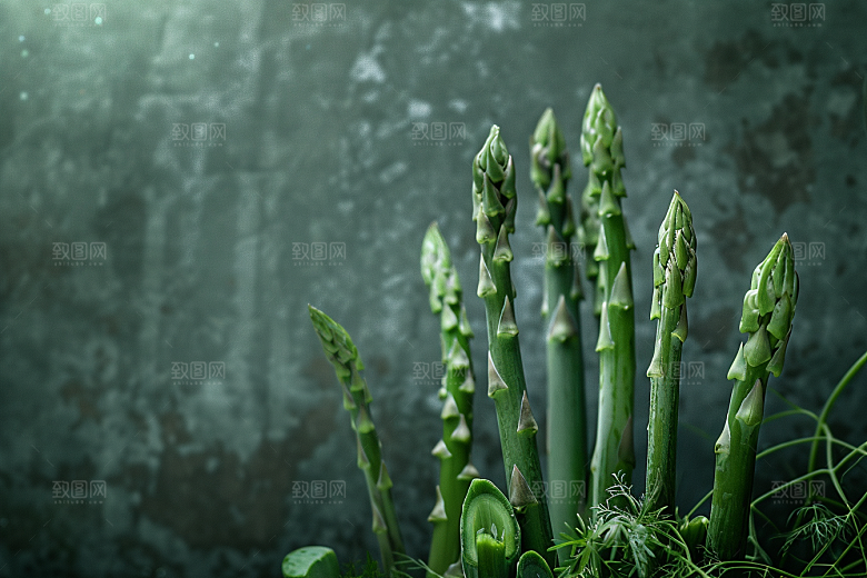 芦笋轻食蔬菜摄影图