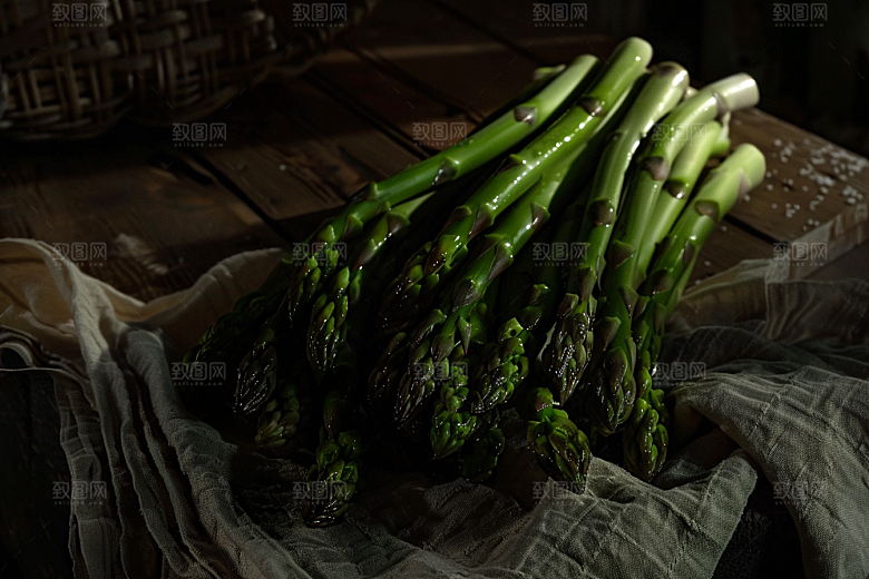 芦笋抗癌健康食品摄影图