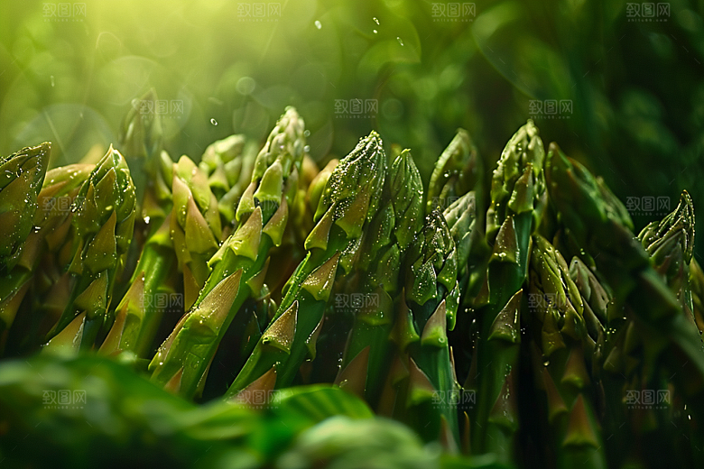 芦笋蔬菜轻食摄影图