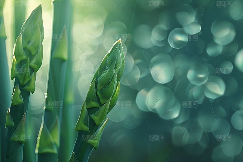 芦笋蔬菜自然摄影图