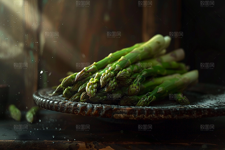 芦笋食材自然摄影图