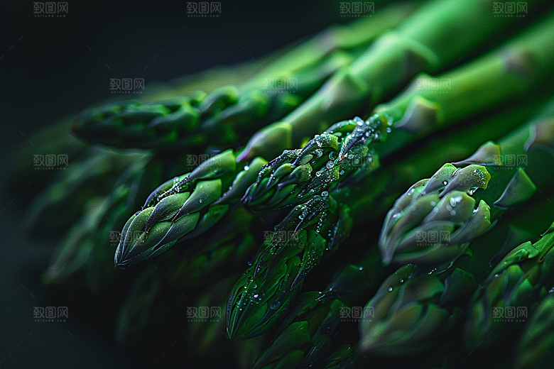 芦笋食材抗癌摄影图