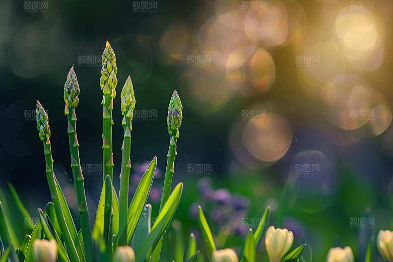 芦笋蔬菜食材摄影图