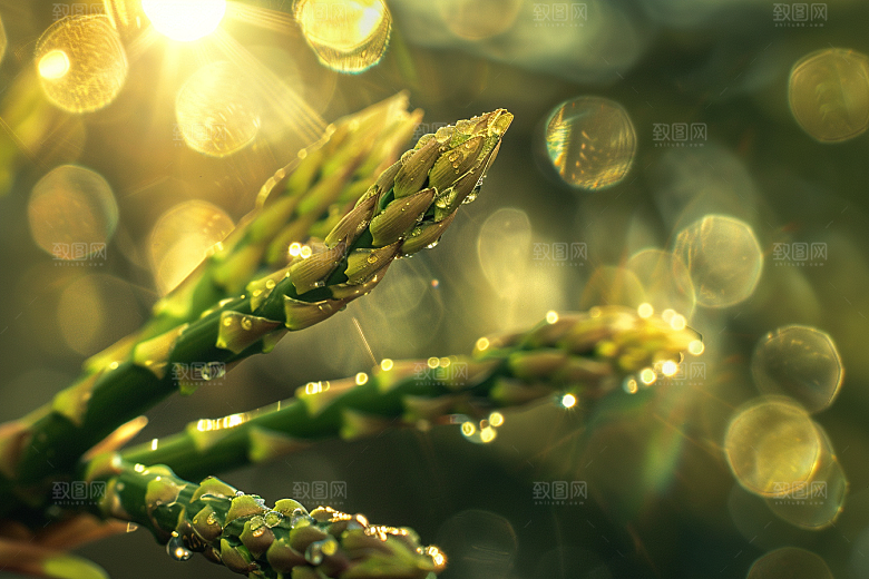 芦笋蔬菜轻食摄影图