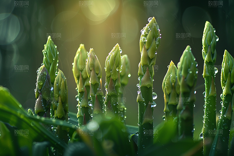 芦笋抗癌食材摄影图