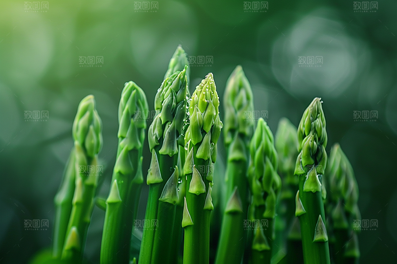 芦笋自然轻食摄影图