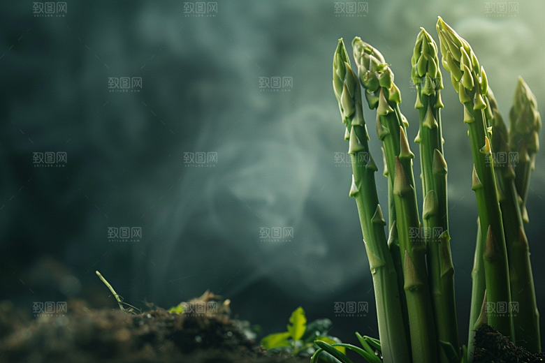 芦笋蔬菜食材摄影图