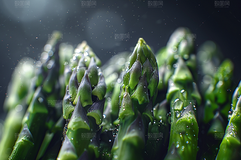 芦笋高清健身餐摄影图