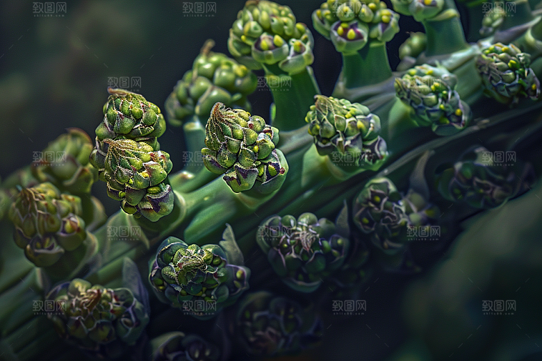 芦笋健身餐自然摄影图