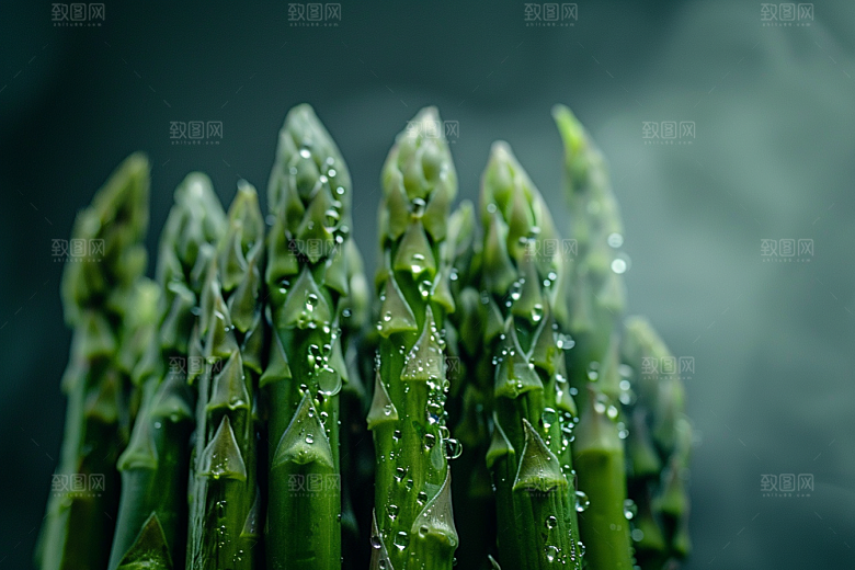 芦笋绿色高清摄影图