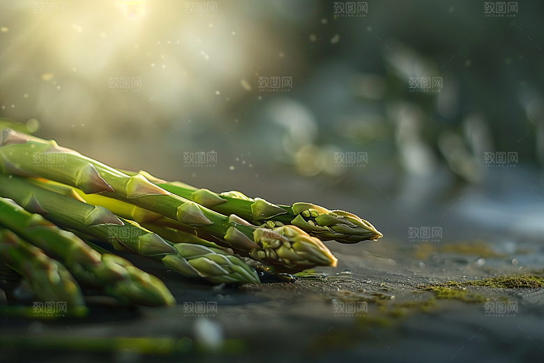芦笋轻食高清摄影图