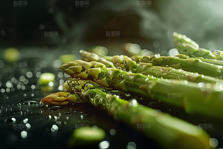 芦笋食材抗癌摄影图