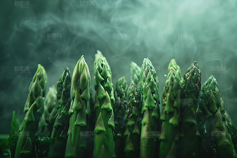 芦笋高清健身餐摄影图