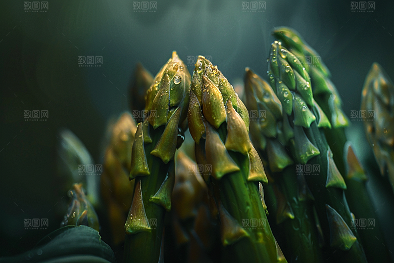 芦笋轻食食材摄影图