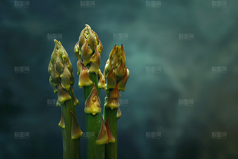 芦笋抗癌蔬菜摄影图