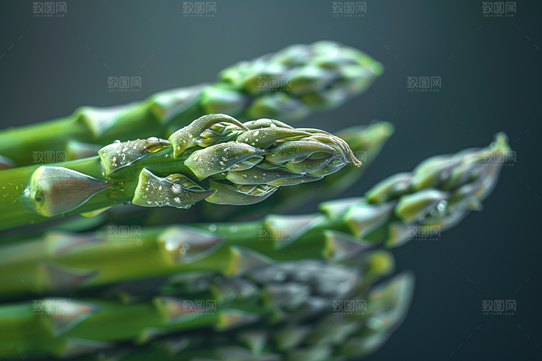 芦笋抗癌自然摄影图