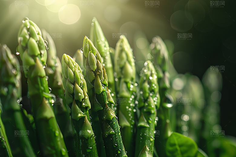 芦笋绿色健康食品摄影图