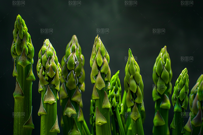 芦笋绿色食材摄影图
