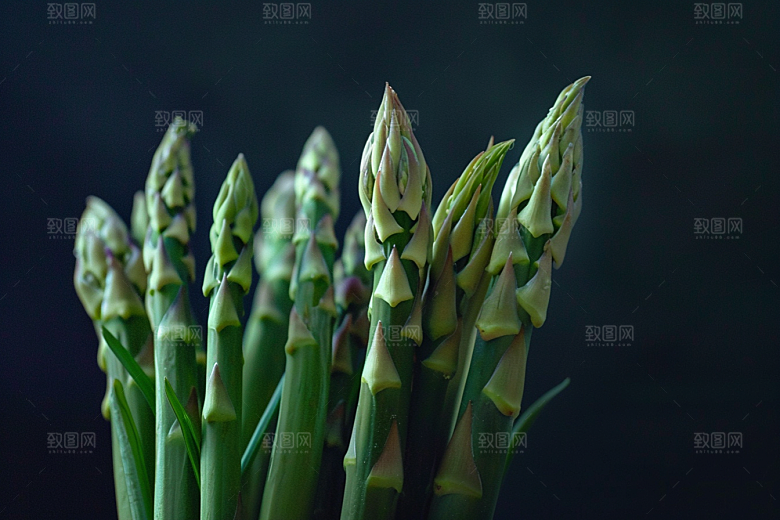 芦笋轻食蔬菜摄影图