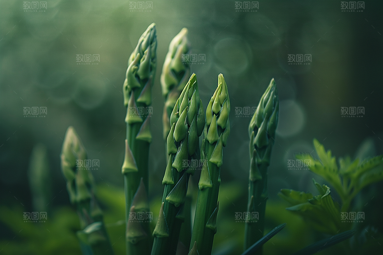 芦笋食材轻食摄影图
