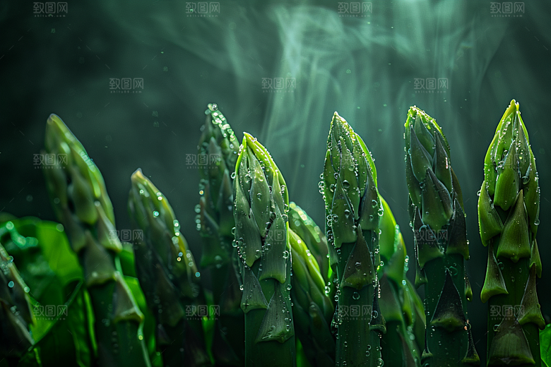 芦笋轻食自然摄影图