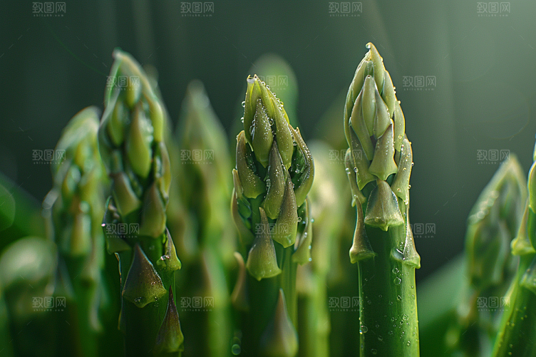 芦笋蔬菜绿色摄影图