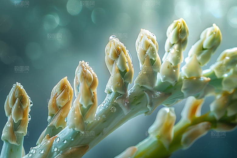 芦笋自然食材摄影图