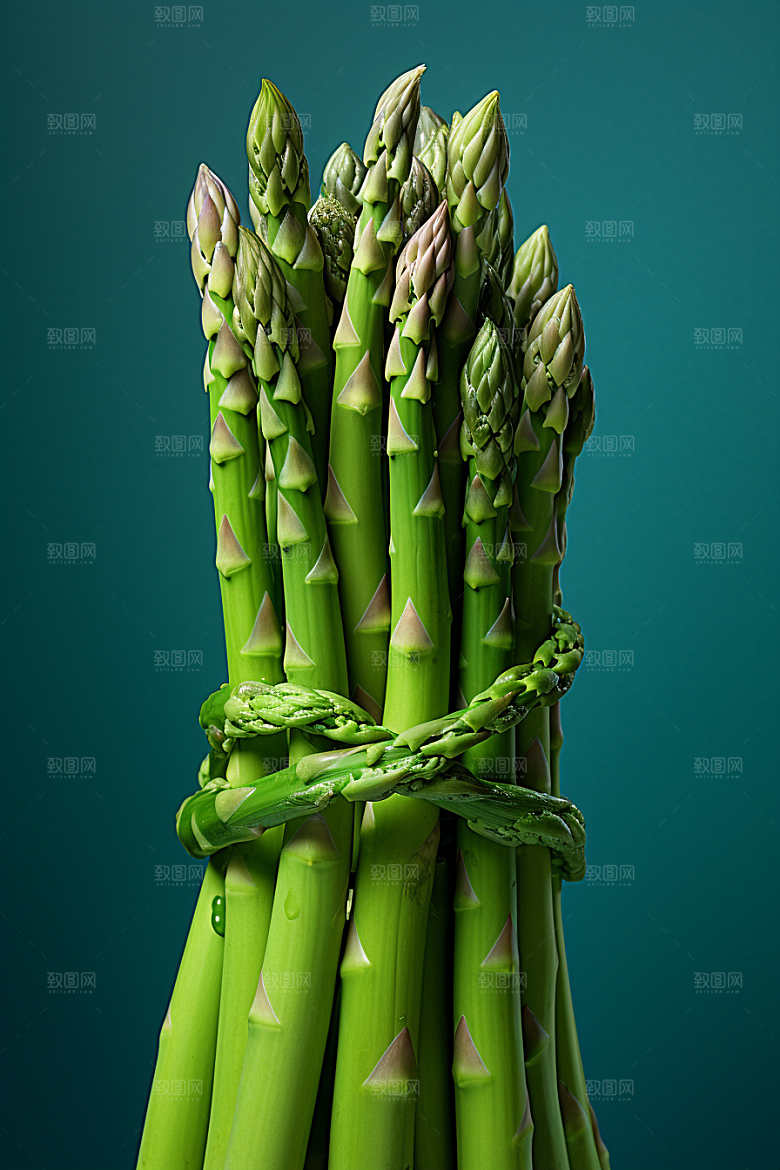 芦笋蔬菜自然摄影图