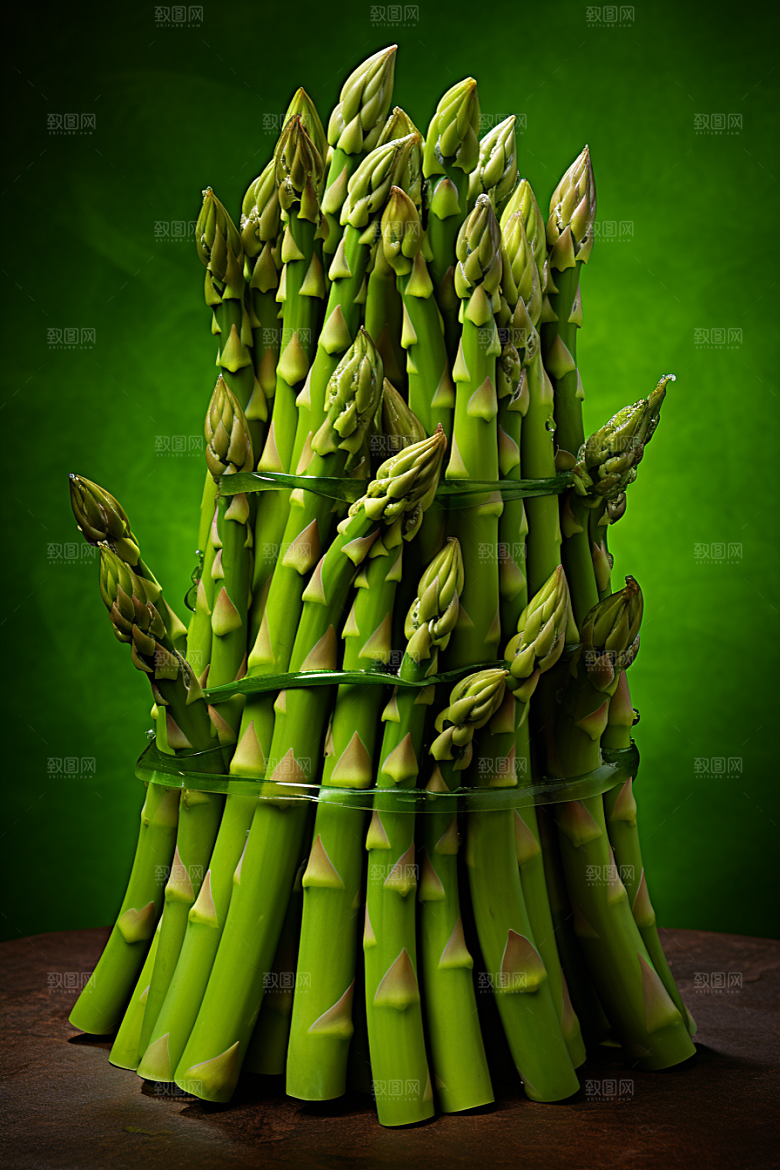 芦笋蔬菜轻食摄影图