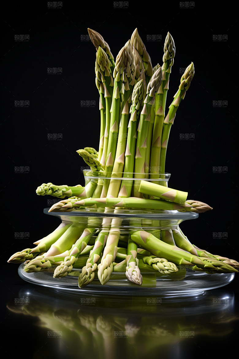 芦笋蔬菜高清摄影图