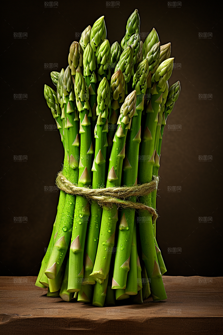 芦笋蔬菜轻食摄影图