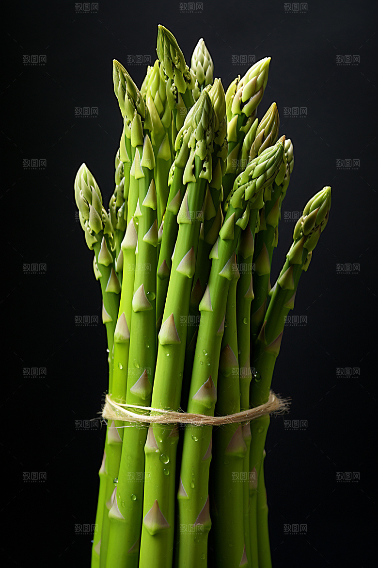 芦笋轻食抗癌摄影图