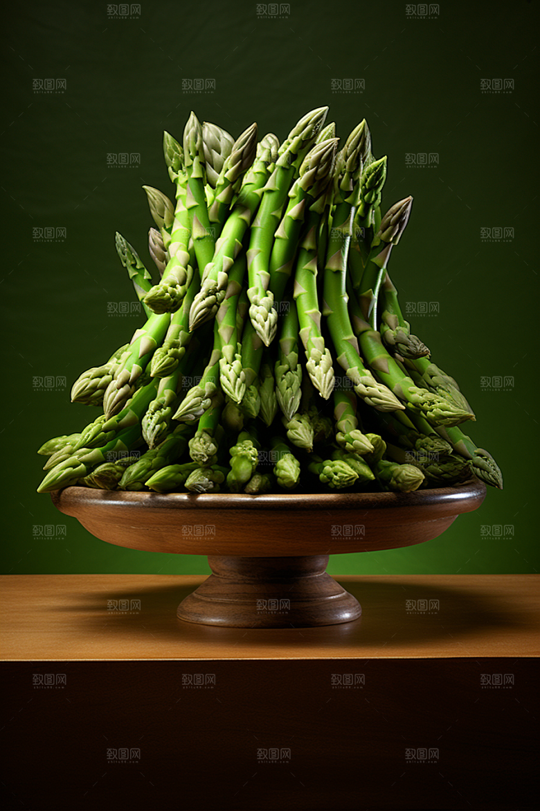 芦笋食材自然摄影图