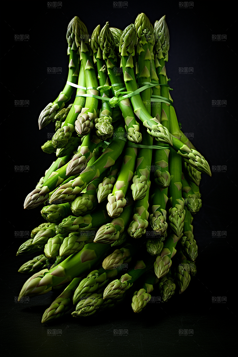 芦笋高清蔬菜摄影图