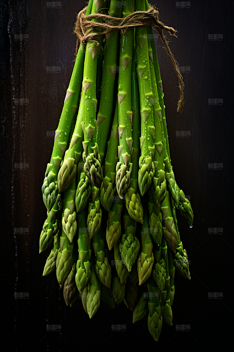芦笋轻食蔬菜摄影图