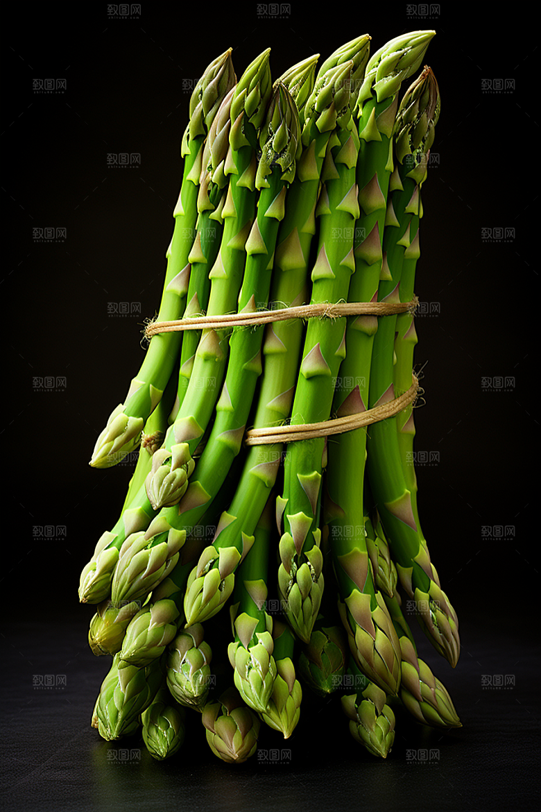 芦笋轻食高清摄影图