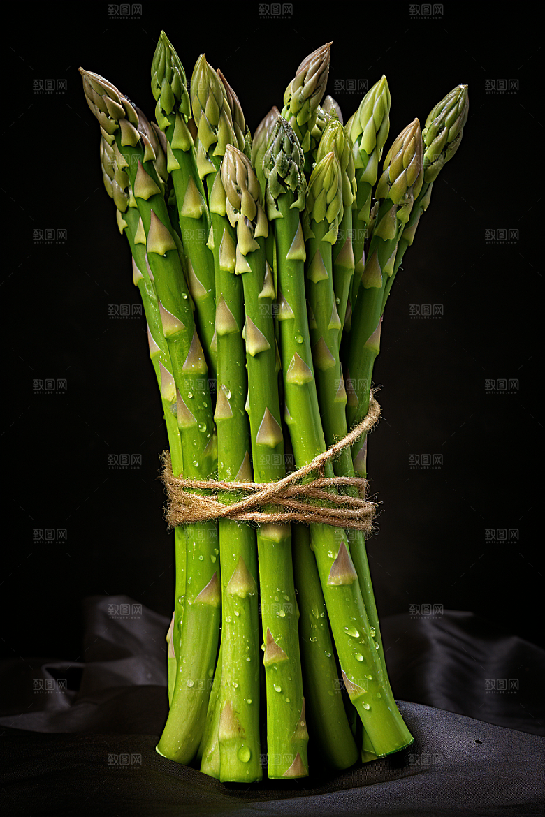 芦笋轻食高清摄影图