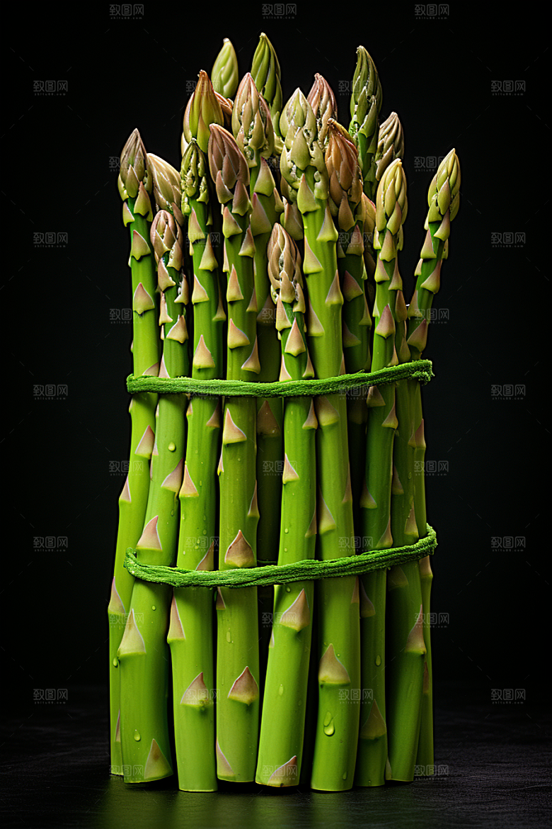 芦笋轻食蔬菜摄影图
