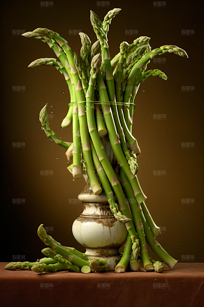 芦笋蔬菜抗癌摄影图
