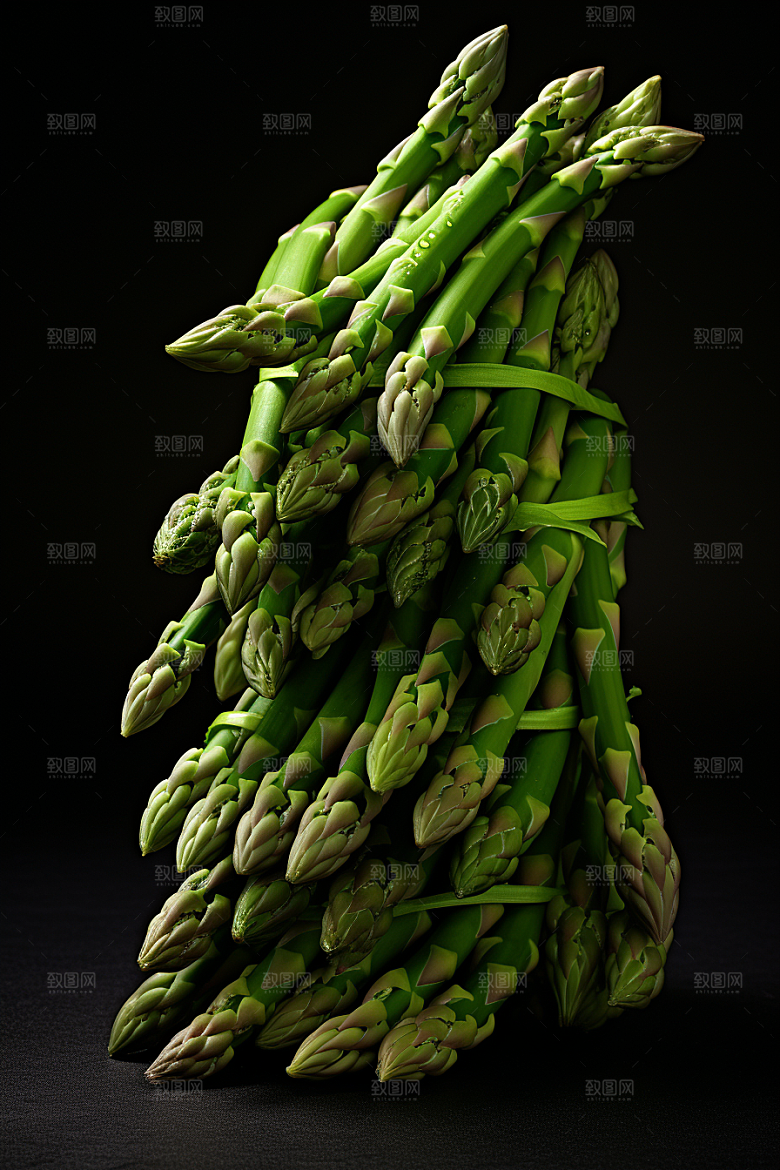 芦笋轻食抗癌摄影图