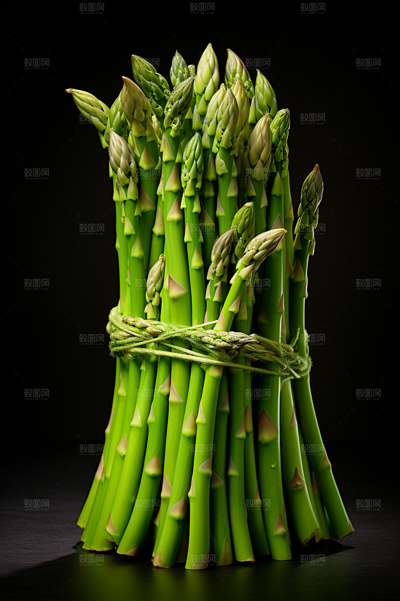 芦笋轻食轻食摄影图