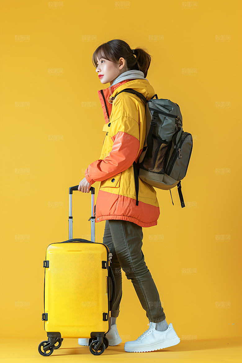 旅行人物户外高清摄影图