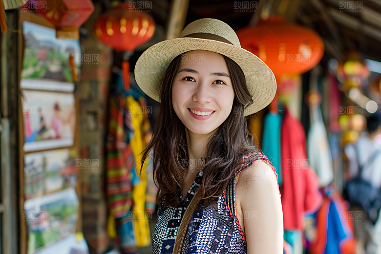 旅行人物高清游客摄影图