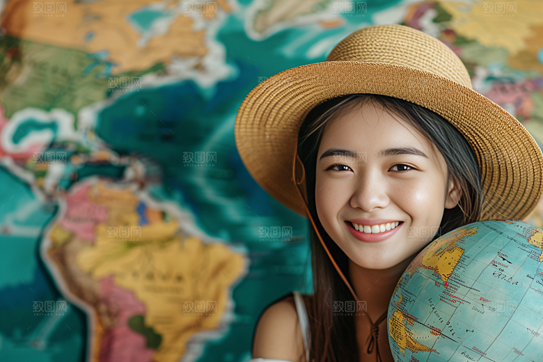 旅行人物高清游客摄影图