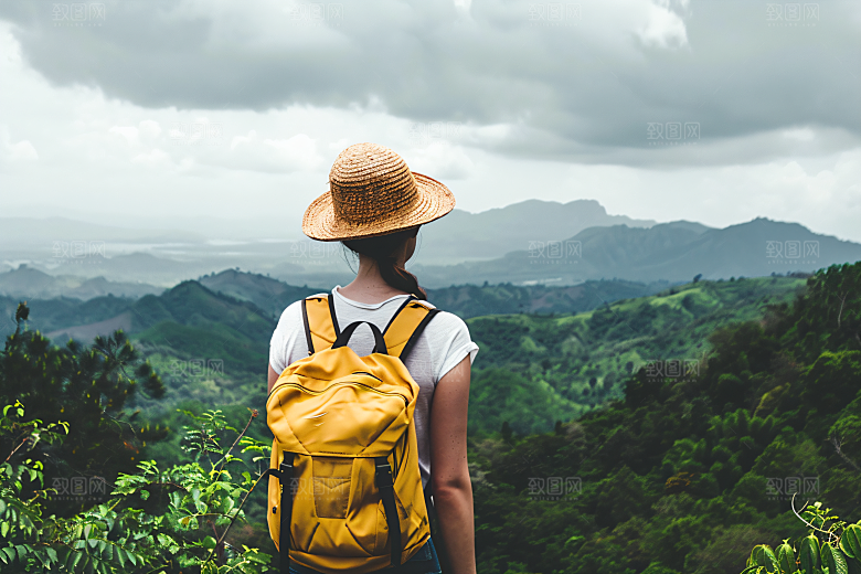 旅行人物旅客度假摄影图